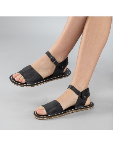 Black Opened Toe Barefoot Sandals pas chere