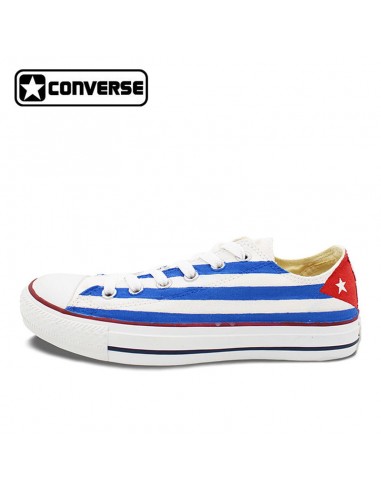 Converse Chuck Taylor Cuba Flag Custom Design Les magasins à Paris et en Île-de-France