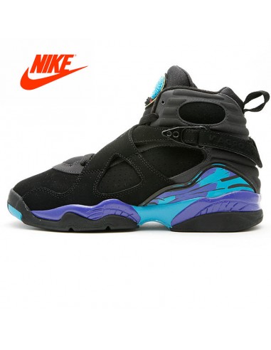 NIKE Air Jordan 8 Retro Aqua Joe AJ8 ou a consommer sur place