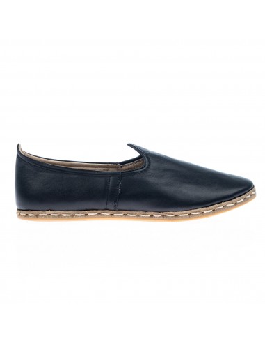 Men's Black Slip On Shoes acheter en ligne