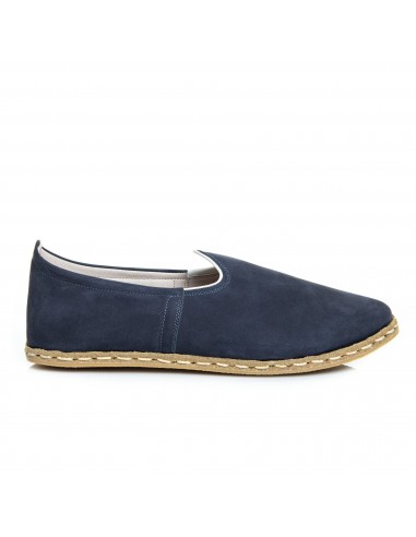 Men's Navy Blue Slip On Shoes Livraison rapide