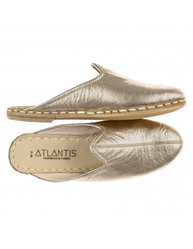 Men's Gold Slippers du meilleur 