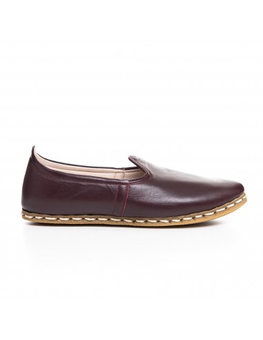 Men's Maroon Slip On Shoes Véritable concentré