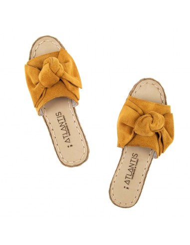 Yellow Bows Leather Sandals 50% de réduction en Octobre 2024