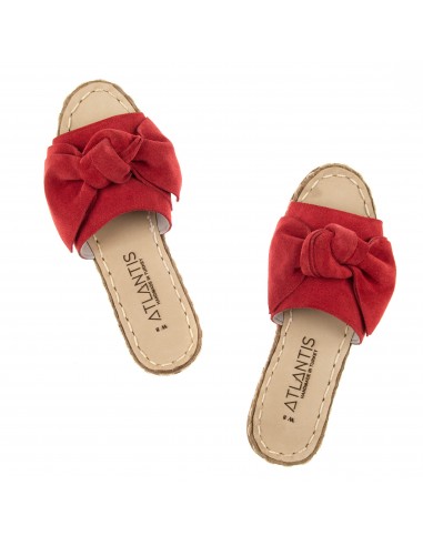 Red Bows Leather Sandals 50% de réduction en Octobre 2024