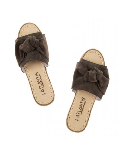 Brown Bows Leather Sandals Vous souhaitez 