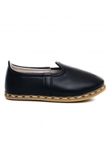 Kids Black Leather Shoes sur le site 