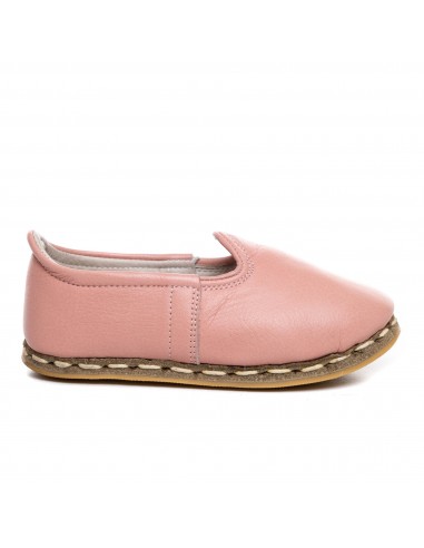 Kids Powder Pink Leather Shoes prix pour 