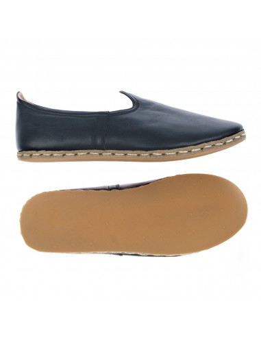 Women's Black Slip On Shoes le des métaux précieux