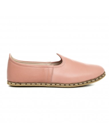 Women's Powder Pink Slip On Shoes Faites des économies