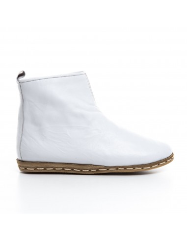 Women's White Boots le des métaux précieux