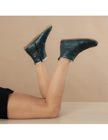 Women's Green Shearling Boots Comment ça marche