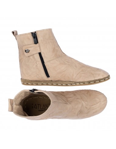 Men's Beige Boots la colonne vertébrale