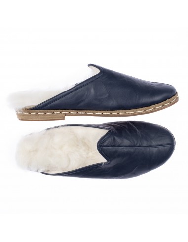 Women's Navy Furs la chaussure