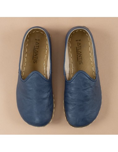 Men's Navy Barefoots de France